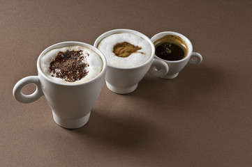 Coffee drinks objects