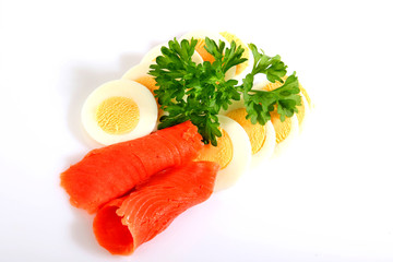 Ei gekocht Lachs 04