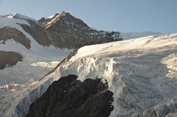 Sunset without any clouds