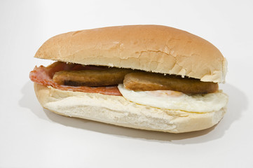 Large breakfast roll