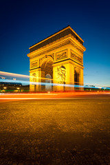 Fototapeta premium Arc de Triomphe Champs Elysées Paris France