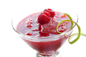 raspberry frozen margarita