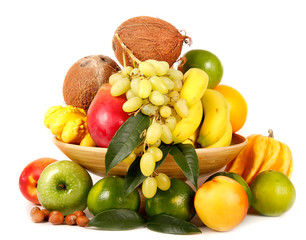 Cesto di frutta assortita