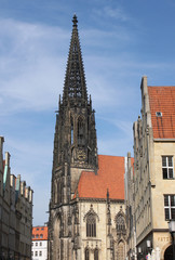Fototapeta premium Lambertikirche in Münster