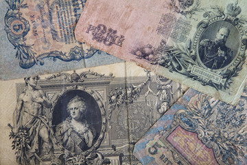 Naklejka premium Old money Background