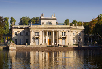 Obraz premium Pałac na wodzie