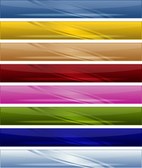 Fototapeta premium Banners set