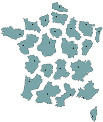 // R&eacute;gions //