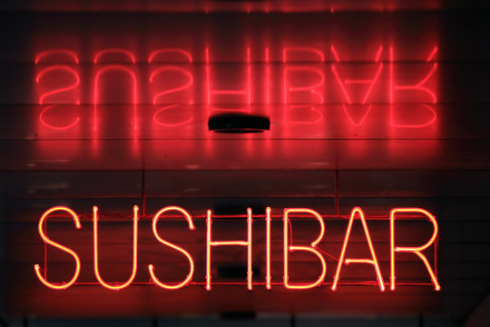 Sushi bar neon