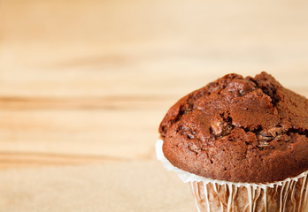 Muffin with copyspace