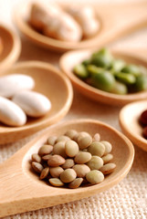 legumi e cucchiai - cinque