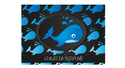 whale cartoon