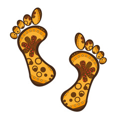 foots vector