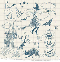 Halloween doodles