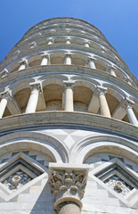 the symbol of Italy: the famous leaning tower of pisa
