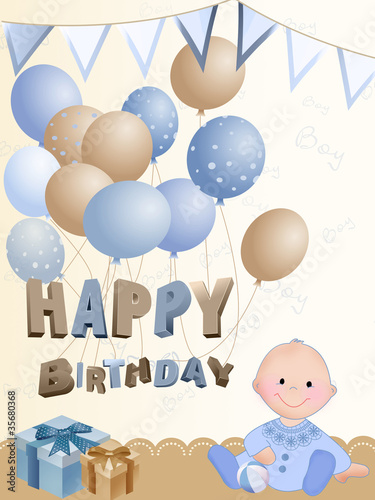 &quot;happy birthday boy card&quot; Stock photo and royalty-free images on Fotolia.com - Pic 35680368