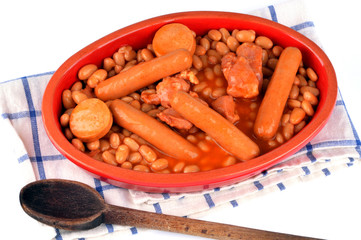 Plat de cassoulet