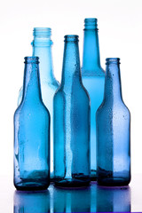 Blue bottles