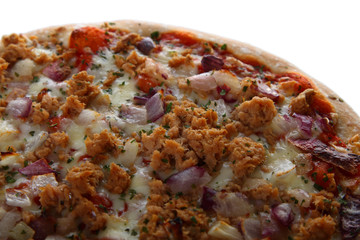Thunfisch Pizza Detail © westimage