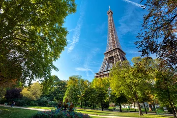 Foto op Canvas Tour Eiffel Paris France © Beboy