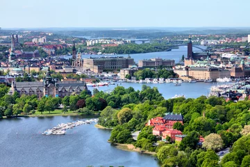 Deurstickers Stockholm Stockholm