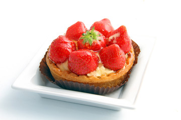 Tartelette aux fraises