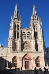 Fototapeta na wymiar cathédrale de Burgos