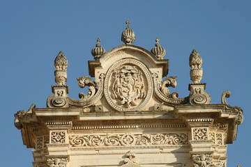 Lecce, particolare della basilica