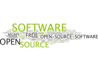 Obraz premium Open Source