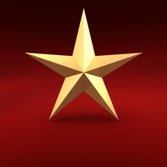Obraz premium Golden star
