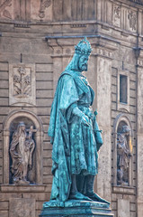 Obraz premium Charles statue in Prague