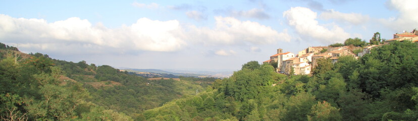 Panorama della campagna di Scansano