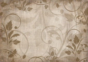 Romantic scrapbook background