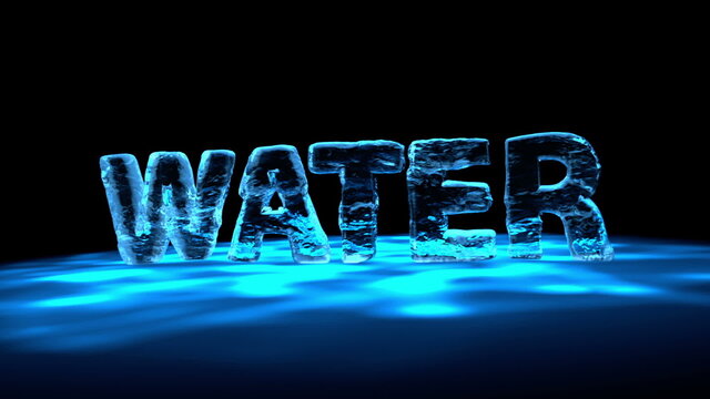 Liquid Title WATER - version: Water 01