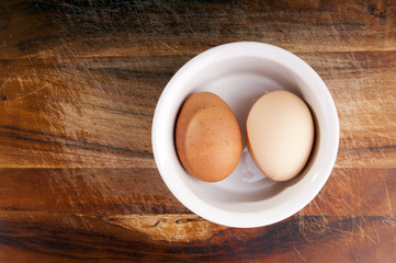 Eggs in Bowl
