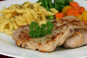 gegrilltes Kalbsfleisch