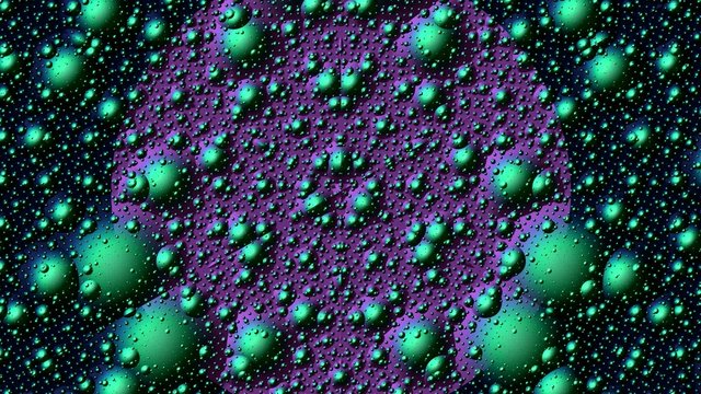 Green bubbles