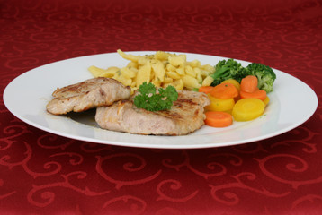 Kalbsfleisch gegrillt