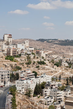 Palestin. The city of Bethlehem