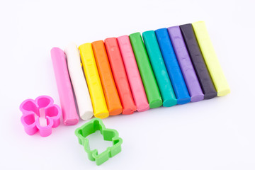 plasticine clay sticks