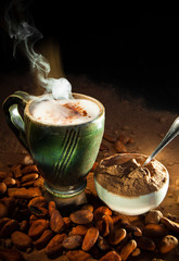 Heiße Schokolade, Tasse Kaffee