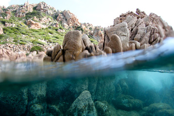 sardinian coast rocks