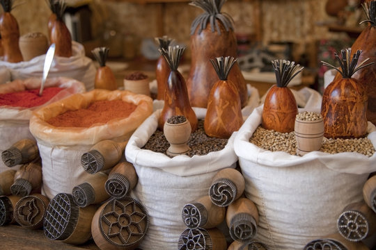 Spices Uzbekistan in the market
