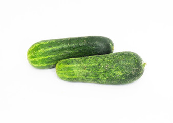 Two cucumbers