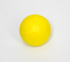 Obraz na płótnie Canvas yellow ball