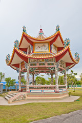 Naklejka premium Chinese style pavilion
