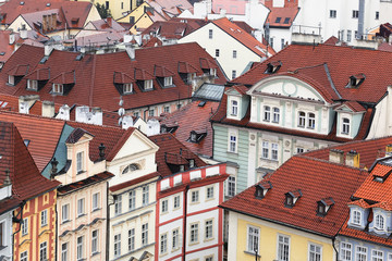 Fototapeta premium Prague roofs