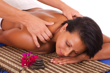 Obraz na płótnie Canvas Relaxing Massage