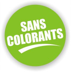 bouton sans colorants