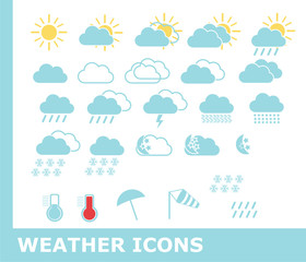 Weather icons